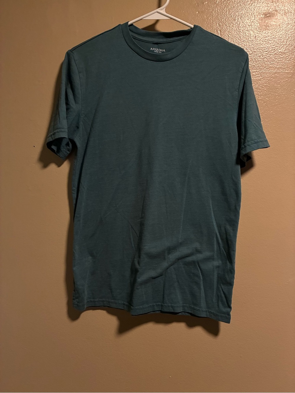Arizona Jean Company Men's Dark Green Crew Neck Tee